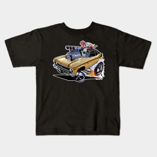 GOLD SUPER Nova 1970 Chevy Nova Kids T-Shirt